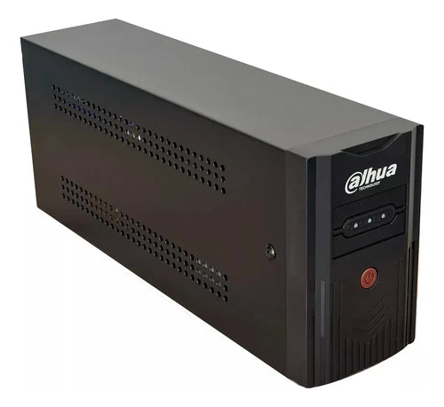 Dahua Regulador No Break 800va 480w Dh-pfm350-480-a Ups Con Bateria Respaldo Color Negro.