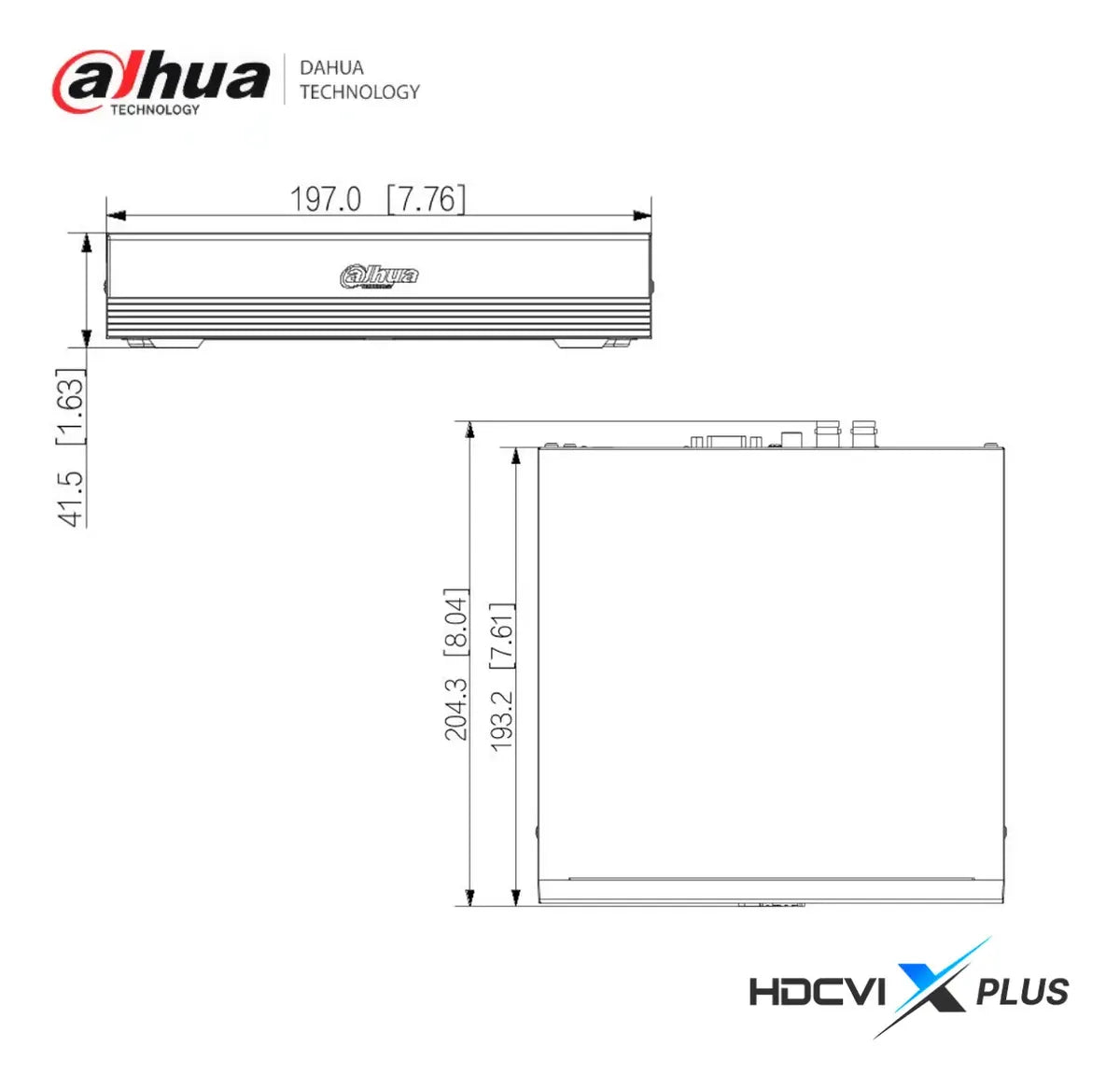 2 Dvr Dahua 4 Canales Dhxvr1b04-i/t 1080 Audio Bidireccional