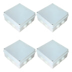 Saxxon Caja De Conexiones 150x150x70mm Ip55 Exterior 4 Pieza