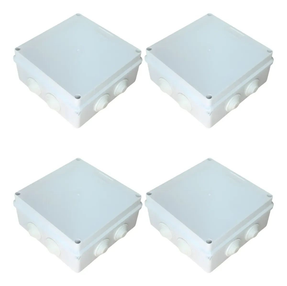 Saxxon Caja De Conexiones 150x150x70mm Ip55 Exterior 4 Pieza