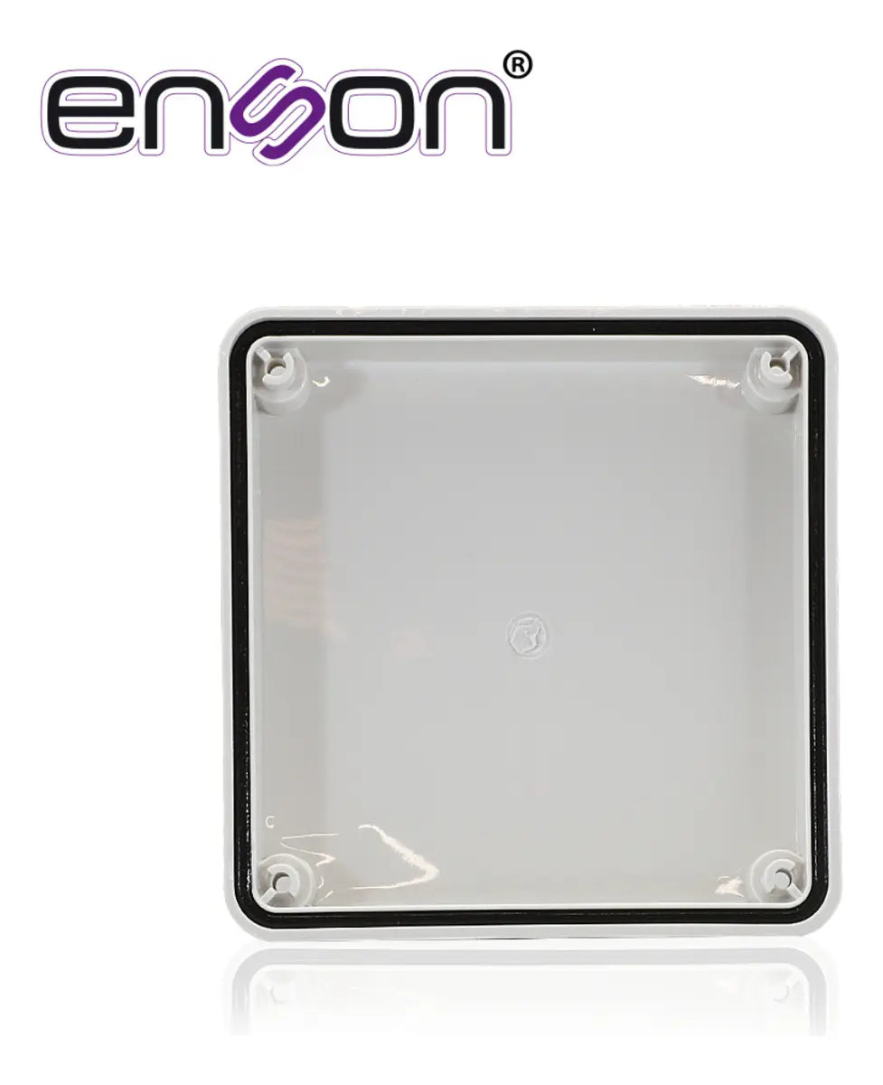 Caja Estanca Enson 100x100x50mm Pack 4 Ip55 Plástico Exterior Ens-pcb1010 Blanco