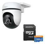 Cámara Exterior Tp-link Tapo C500 Wifi 360 + 128 Gb Micro Sd