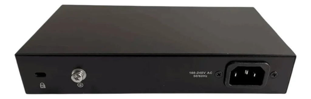 Switch 4 Puertos Poe 10/100 Dahua Sf1006lp 2 Puertos Uplink