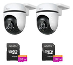Kit 2 Cámaras Exterior Tp-link Tapo C500 Wifi + 32gb Microsd