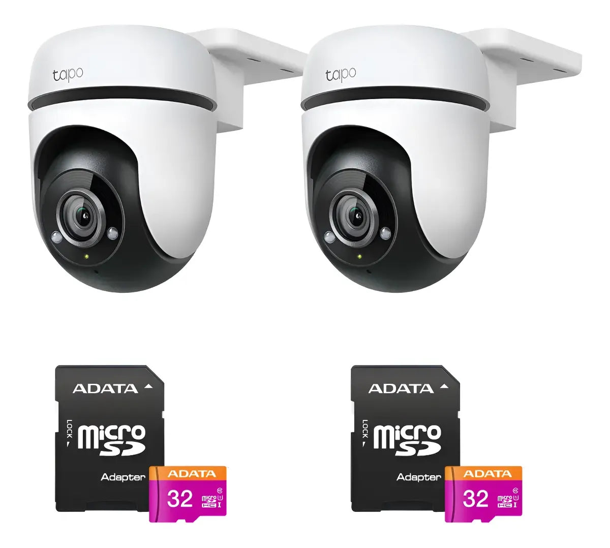 Kit 2 Cámaras Exterior Tp-link Tapo C500 Wifi + 32gb Microsd