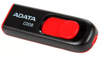 Adata Classic C008 Memoria Usb Color Negro Y Rojo 32gb Negro/rojo Liso