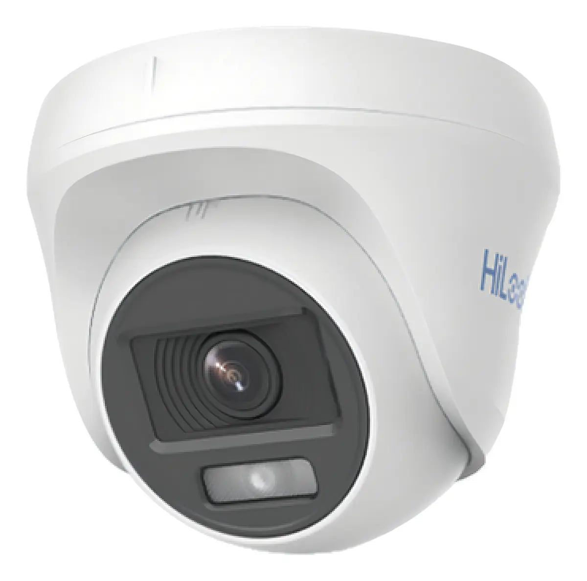 Cámara Turret 1080p Color 24/7 Audio Colorvu Interior Hilook Color Blanco