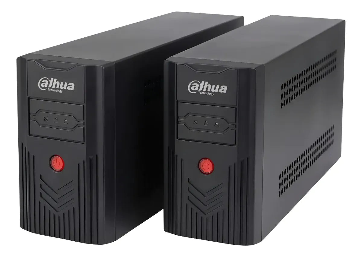 2 Nobreak Ups Dahua 600v 360w Regulador Bateria Dvr Cctv Pc