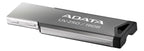 Kit 10 Memoria USB Adata UV250 AUV250-16G-RBK 16GB 2.0 Liso Plateado