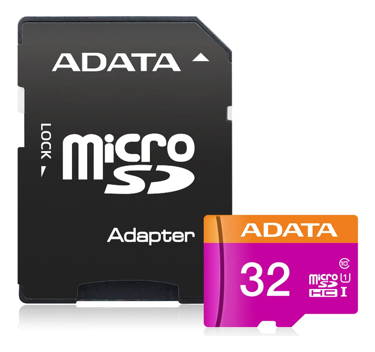 Tarjeta De Memoria Adata Ausdh32guicl10-ra1 Premier Con Adaptador Sd 32gb