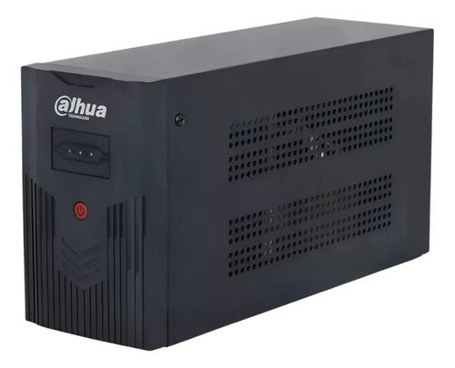 Dahua Regulador No Break 1200va 720w Dh-pfm350-720-a Ups De 4 Tomas Con Bateria Respaldo Color Negro.