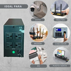 2 Nobreak Ups Dahua 600v 360w Regulador Bateria Dvr Cctv Pc