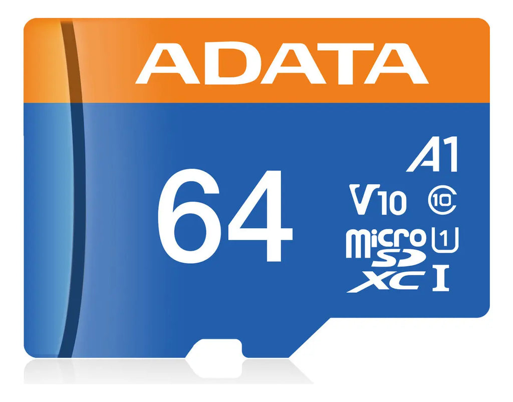 Tarjeta De Memoria Adata AUSDX64GUICL10-RA1 Premier Con Adaptador SD 64GB