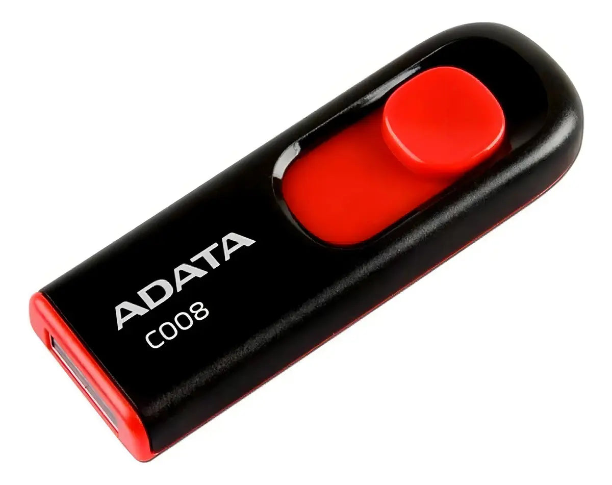 Adata Classic C008 Memoria Usb Color Negro Y Rojo 32gb Negro/rojo Liso