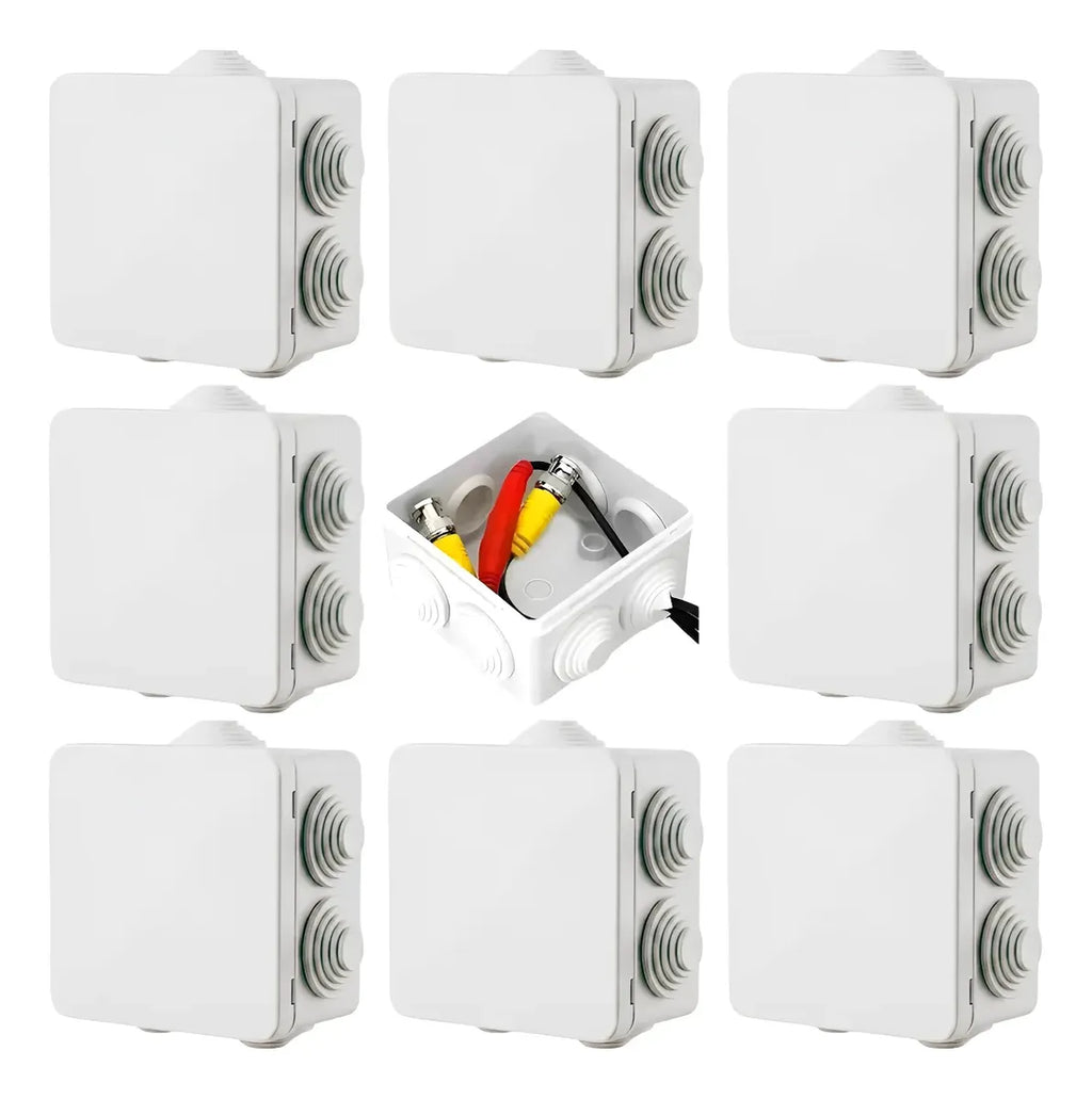 8 Cajas De Conexiones Saxxon Pb085 Estanca Ip66 Camaras Cctv