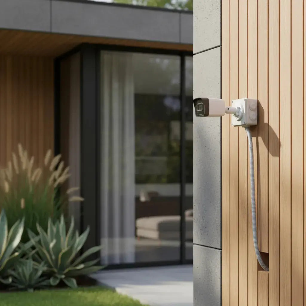 Cajas Gabinete Estanco Para Cámaras Cctv 10x10x5 Cm 4 Pzs