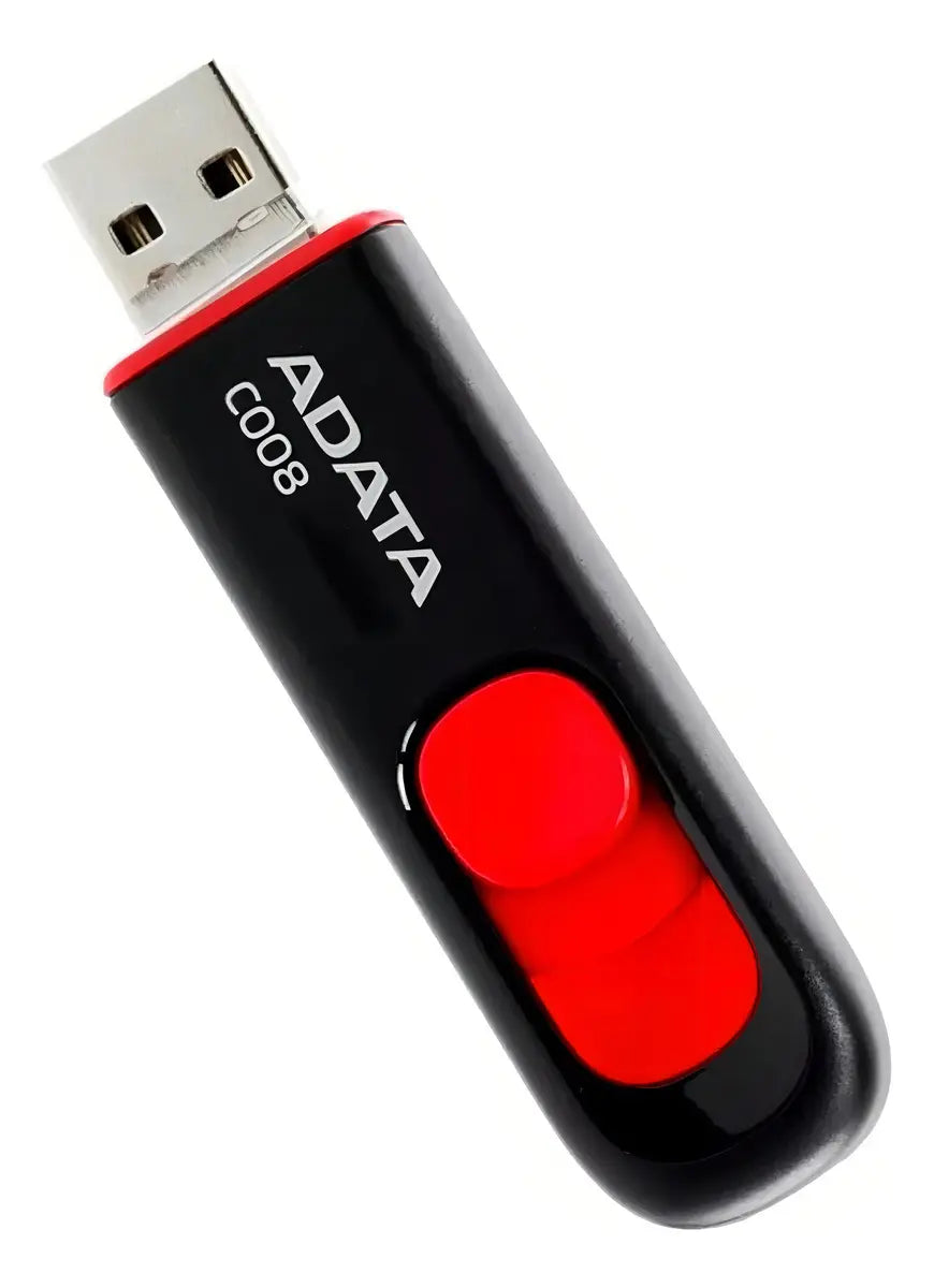 Adata Classic C008 Memoria Usb Color Negro Y Rojo 32gb Negro/rojo Liso