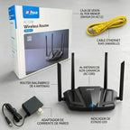 Router Inalámbrico Dahua DH-AC12 Wi-Fi 5 AC1200 Banda Doble Para Internet Rápido