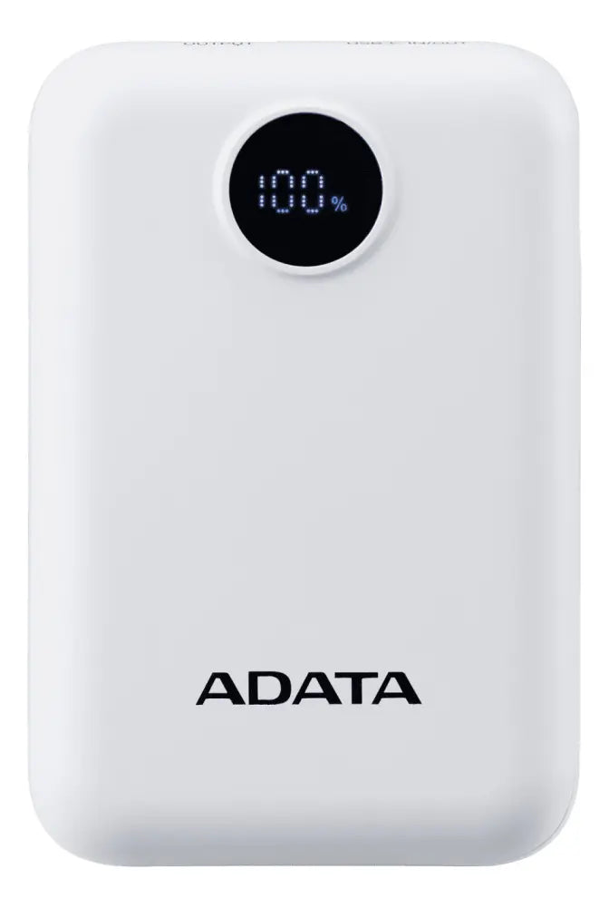 Cargador Portátil Adata Power Bank C10022 10.000mah Usb-c Blanco