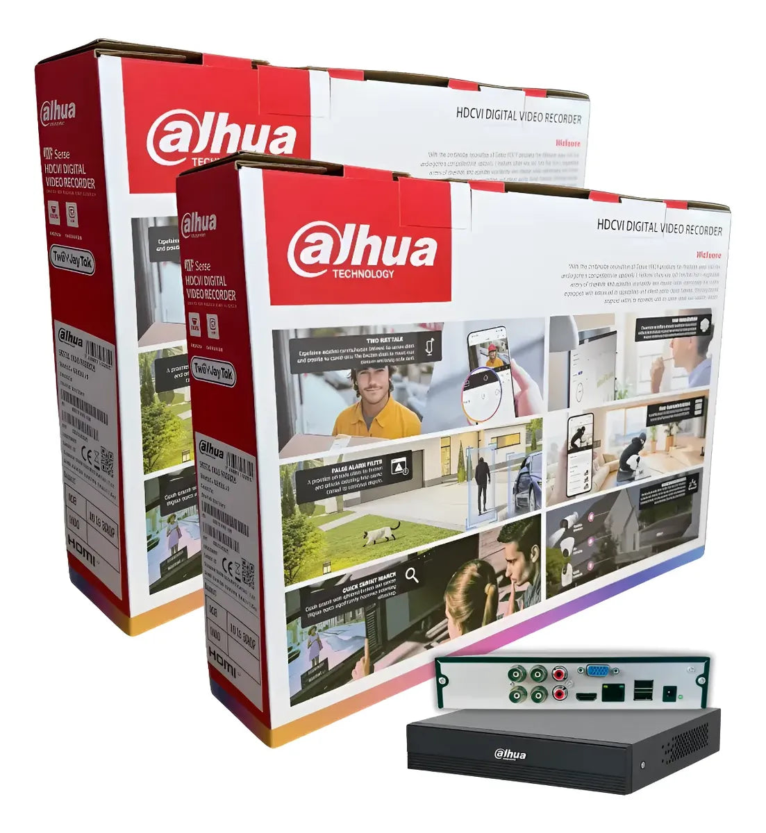 2 Dvr Dahua 4 Canales Dhxvr1b04-i/t 1080 Audio Bidireccional