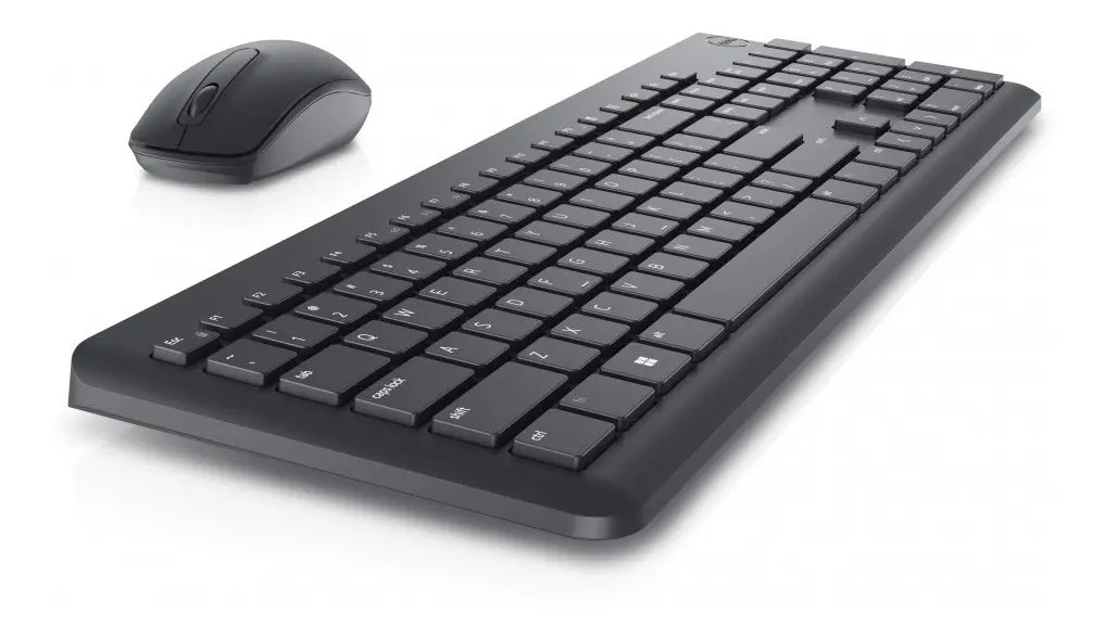 Kit Teclado Y Mouse Inalámbrico Dell KM3322W Español USB Negro