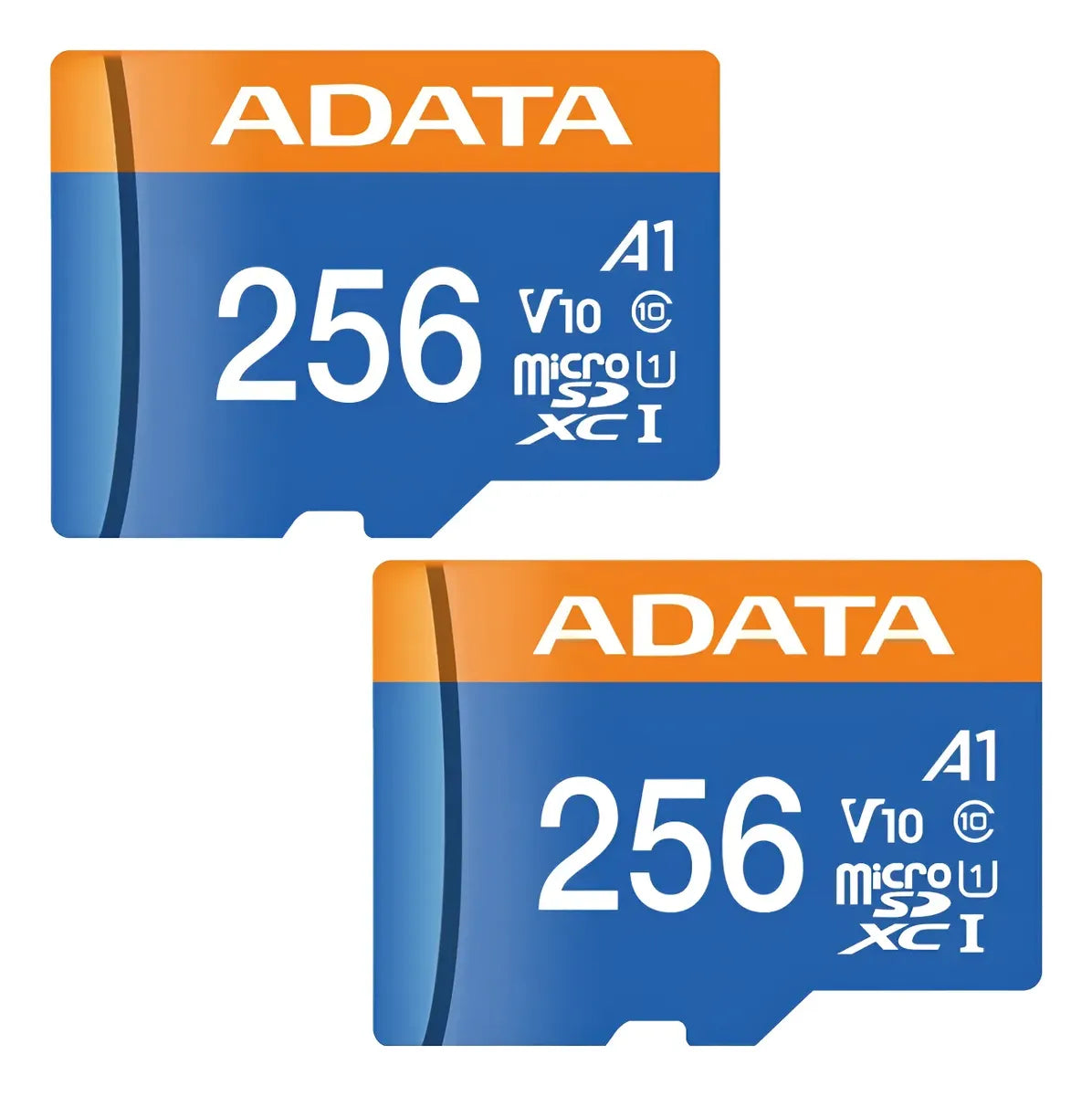 2 Tarjeta Memoria Adata Ausdx256guicl10a1-ra1 Micro Sd 256gb