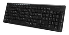 Teclado Inalambrico 2.4 Ghz Inspire Ti215 1xbat Aa Incluida Color Del Teclado Negro Idioma Español Latinoamérica