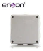 Caja Estanca Enson 100x100x50mm Pack 4 Ip55 Plástico Exterior Ens-pcb1010 Blanco