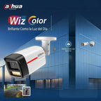 Cámara Ip Dahua 2mp Wiz Color 24/7 Micrófono Microsd Poe