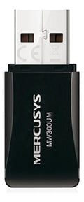 Mercusys Adaptador Inalambrico Wifi Mini Usb 2.0 300mbps - Mercusys - TopNet - Foto 1