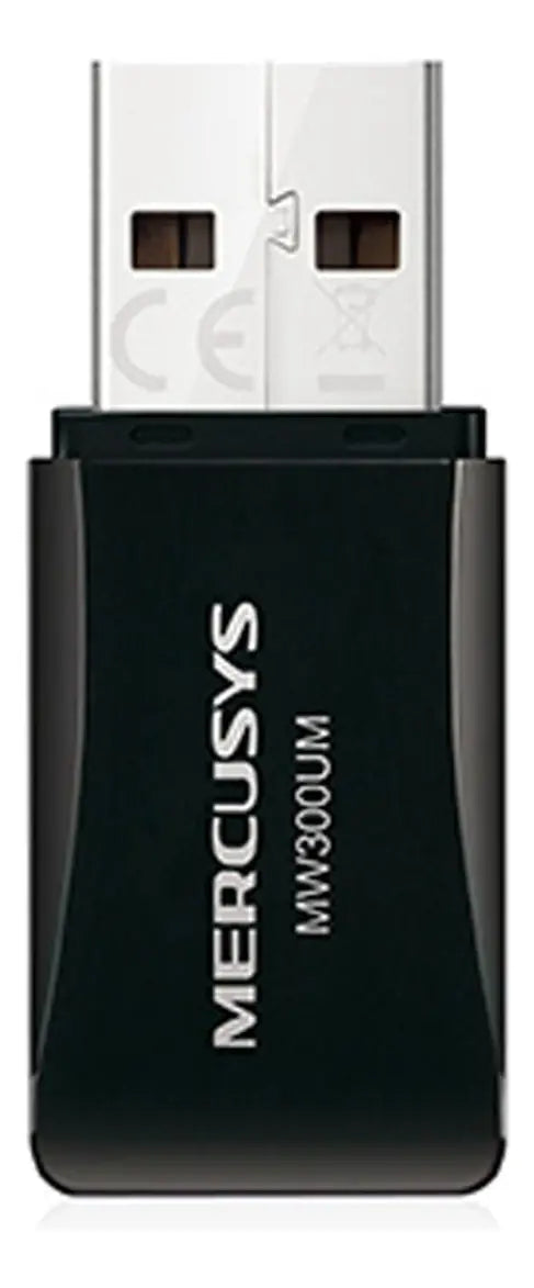 Mercusys Adaptador Inalambrico Wifi Mini Usb 2.0 300mbps