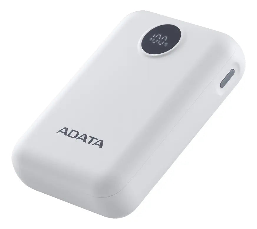 Cargador Portátil Adata Power Bank C10022 10.000mah Usb-c Blanco