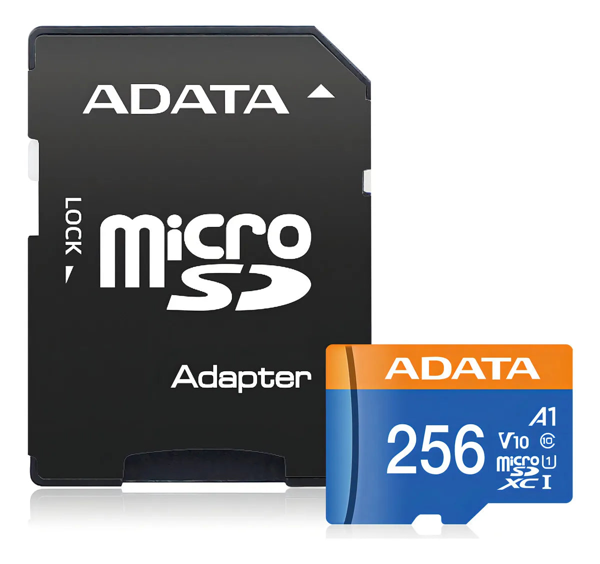 Tarjeta De Memoria Adata Premier Ausdx256guicl10a1-ra1 Con Adaptador Sd 256gb