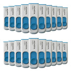 20 Memoria Usb Adata 32gb Ac008-32g-rwe Usba 2.0 Blanco Azul