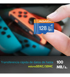 3 Tarjeta Memoria Adata Ausdx128guicl10a1-ra1 Microsd 128 Gb