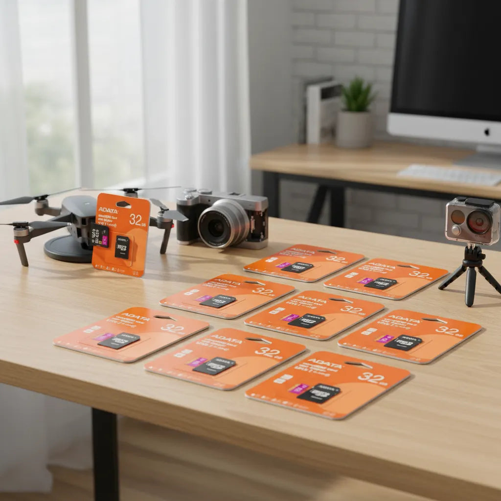 10 Tarjeta De Memoria Adata Ausdh32guicl10-ra1 Microsd 32 Gb
