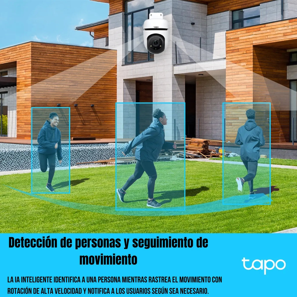 Cámara Exterior Tp-link Tapo C500 Wifi 360 + 32 Gb Micro Sd