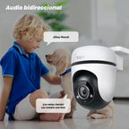 Kit 5 Pzas Tapo C500 Cámara De Seguridad Full Hd 360 Grados Color Blanco Protección Ip65 Visión Nocturna