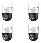 Kit 4 Cámaras Dahua 5mp Wifi Exterior 360 Audio Full Color